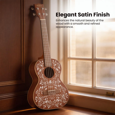 Kala LTP-MH Mandy Harvey Learn-to-Play Tenor Ukulele Starter Kit