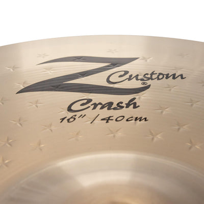 Zildjian Z40113 16" Z Custom Crash Cymbal w/ Drumstick Bag