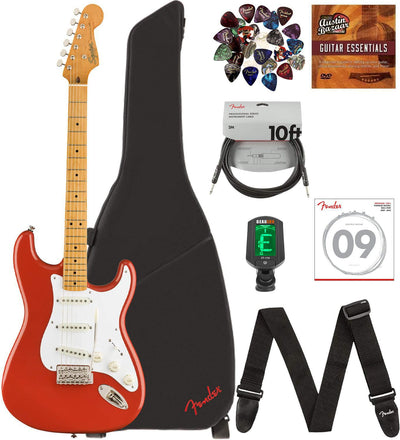 Fender Squier Classic Vibe '50s Stratocaster - Fiesta Red w/ Gig Bag