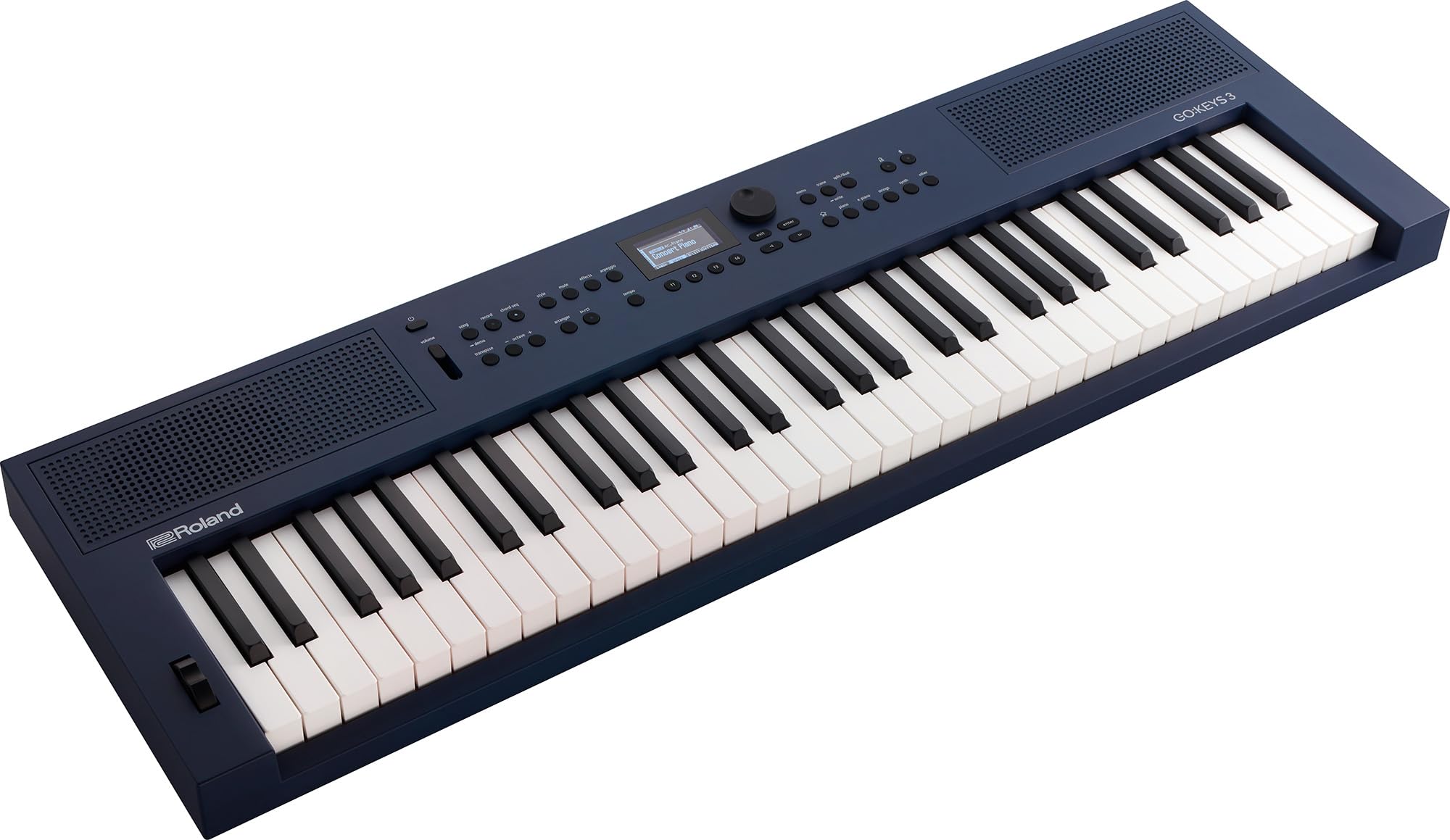 Roland GO:KEYS 3 Music Creation Keyboard - Midnight Blue w/ Adjustable Stand