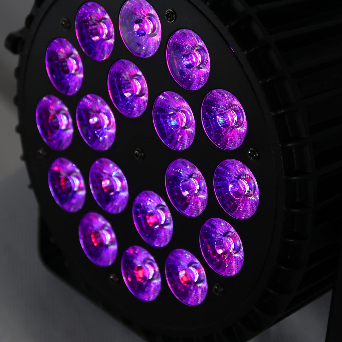 Gearlux SP185 18-LED 12-Watt RGBW+UV Five-in-One LED PAR Stage Light