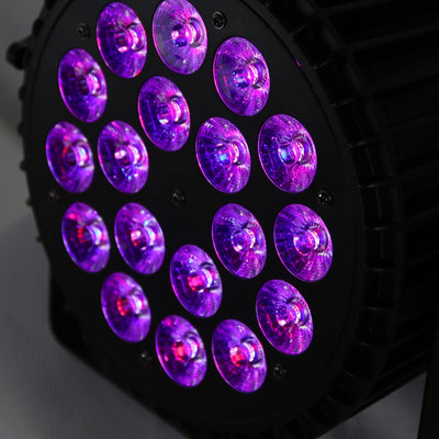 Gearlux SP185 18-LED 12-Watt RGBW+UV Five-in-One LED PAR Stage Light