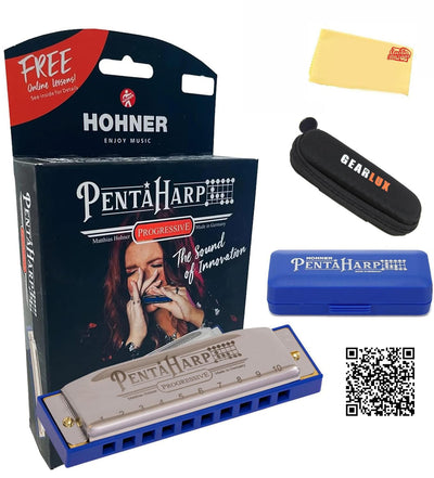 Hohner PentaHarp Harmonica - Key of A Minor w/ Case