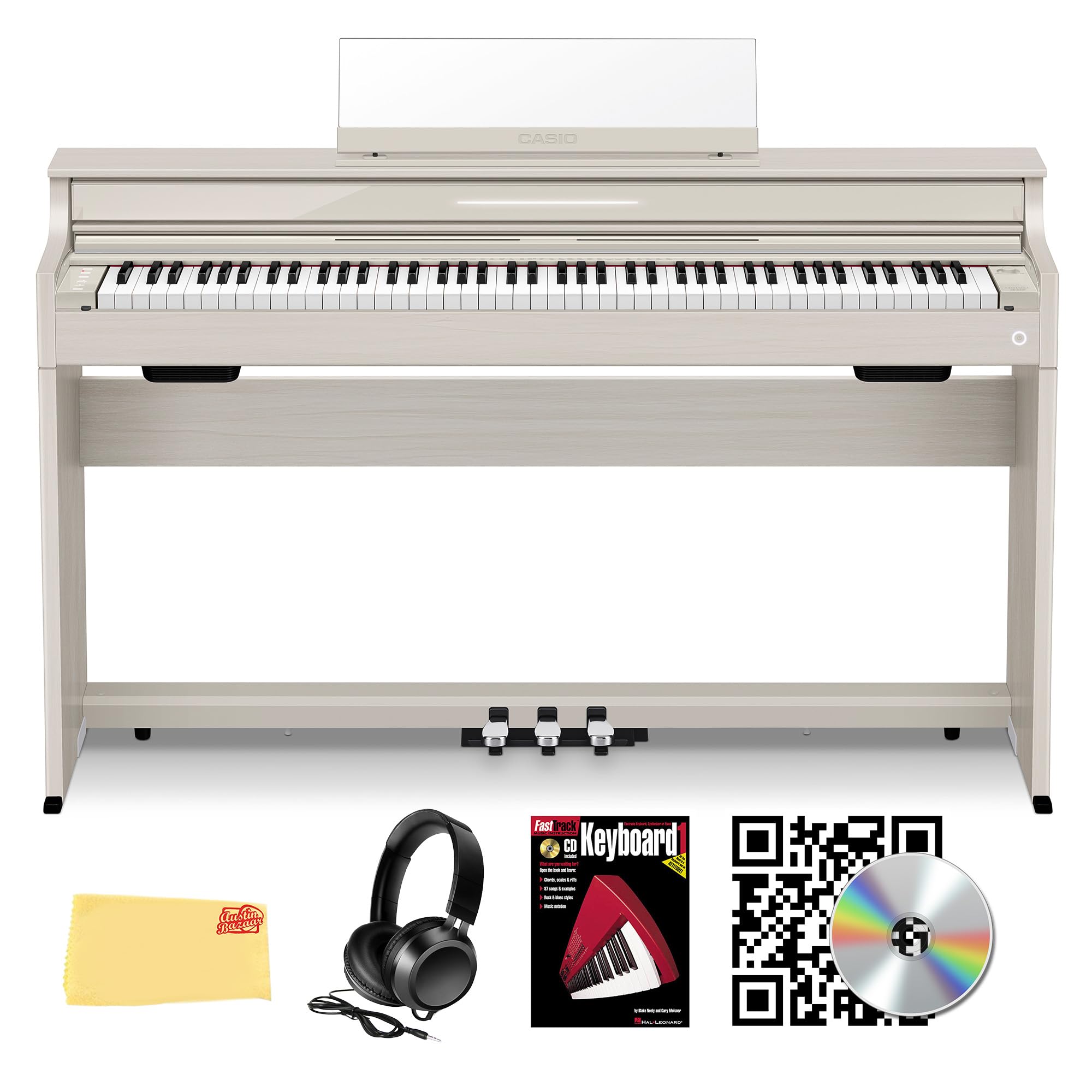 Casio AP-S450 Celviano 88-Key Digital Piano - Gray Beige w/ Cover