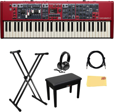 Nord Electro 7 73-Keys Semi-Weighted Waterfall Keyboard w/ Stand