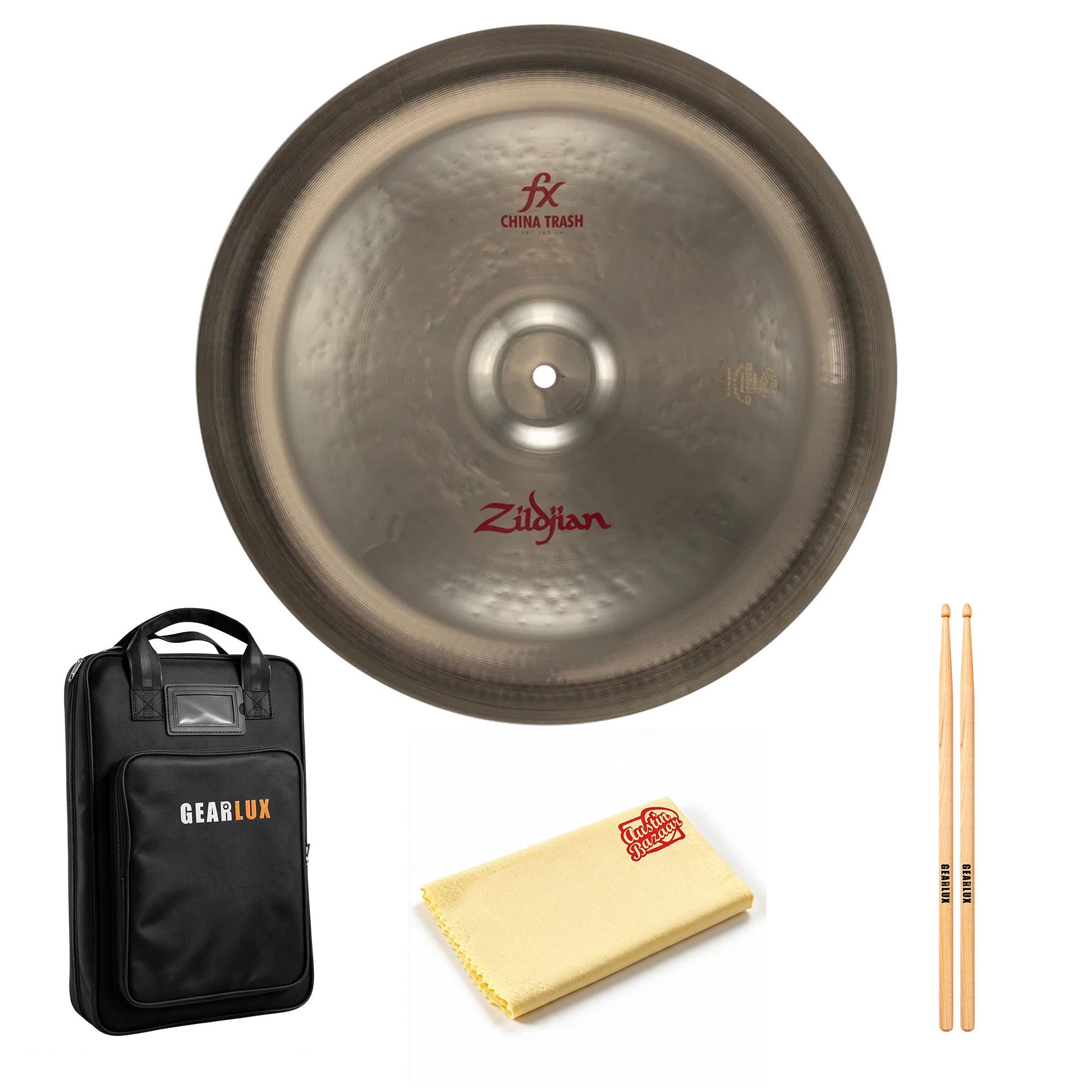 Zildjian A0614 14" FX Oriental China Trash Cymbal w/ Drumstick Bag