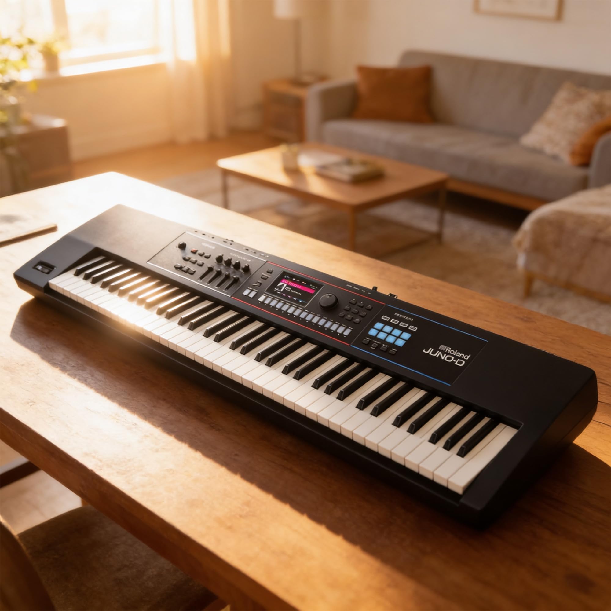 Roland JUNO-D8 88-Key Synthesizer w/ Adjustable Stand