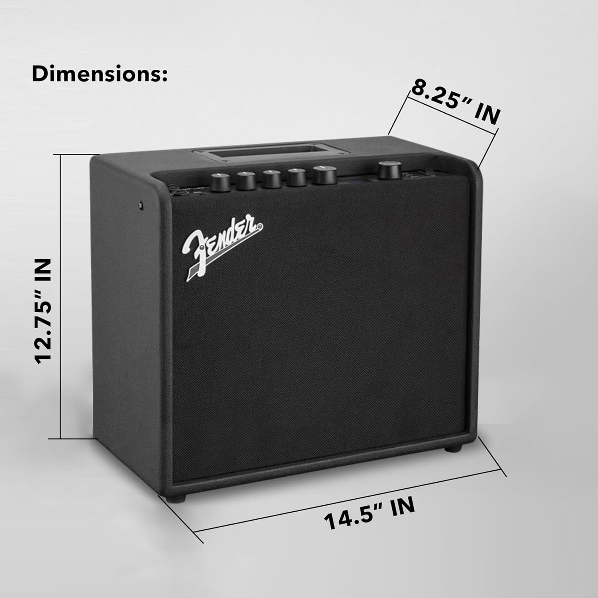 Fender Mustang LT25 Guitar Combo Amplifier w/ Instrument Cable