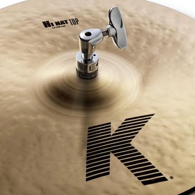 Zildjian K0820 13" K Hi-Hats Cymbal - Pair w/ Drumstick Bag
