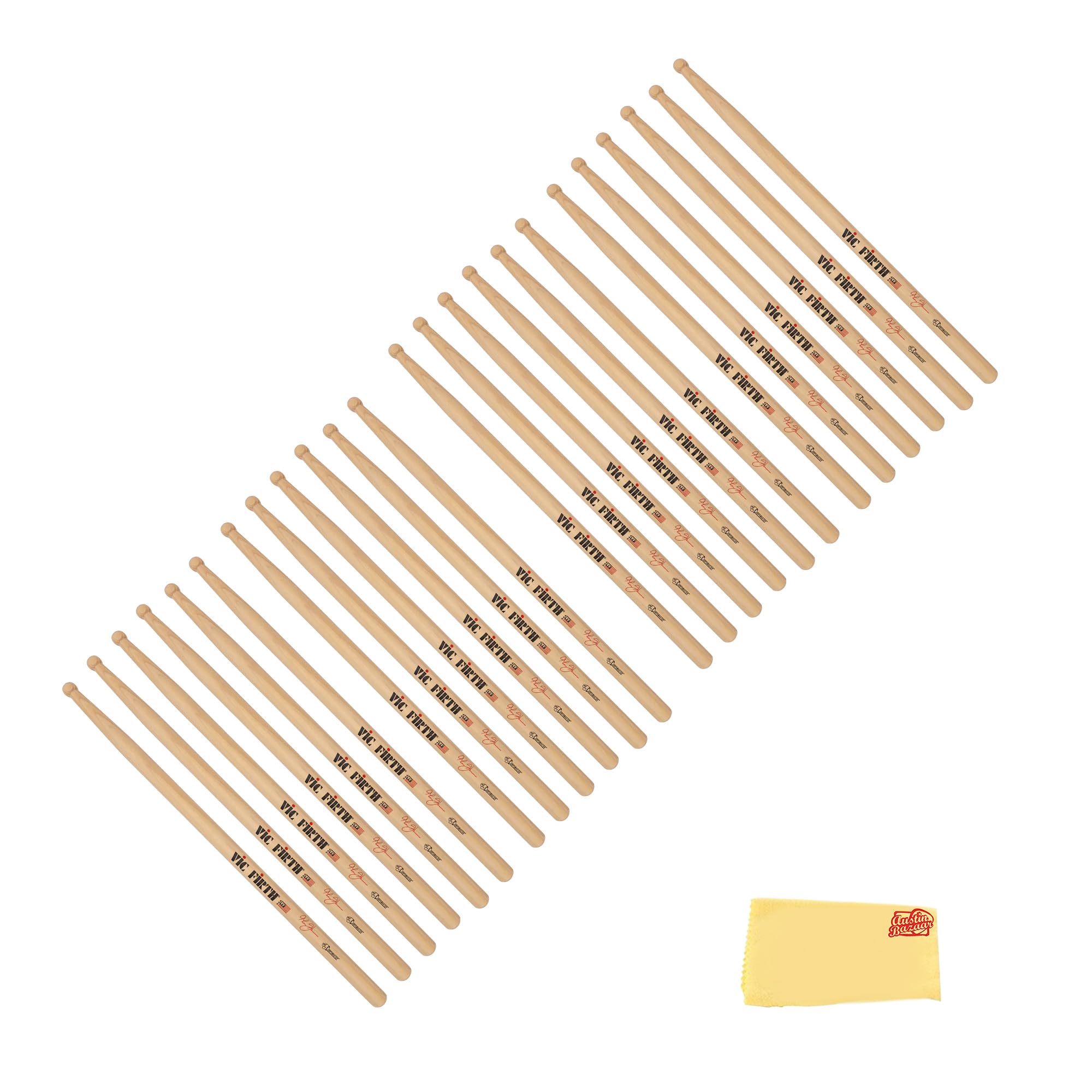 Vic Firth STH Corpsmaster Signature Snare Thom Hannum Drumsticks - 12 Pack