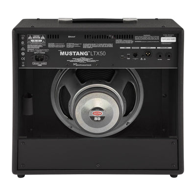 Fender Mustang LTX50 Guitar Combo Amplifier - Black w/ Instrument Cable