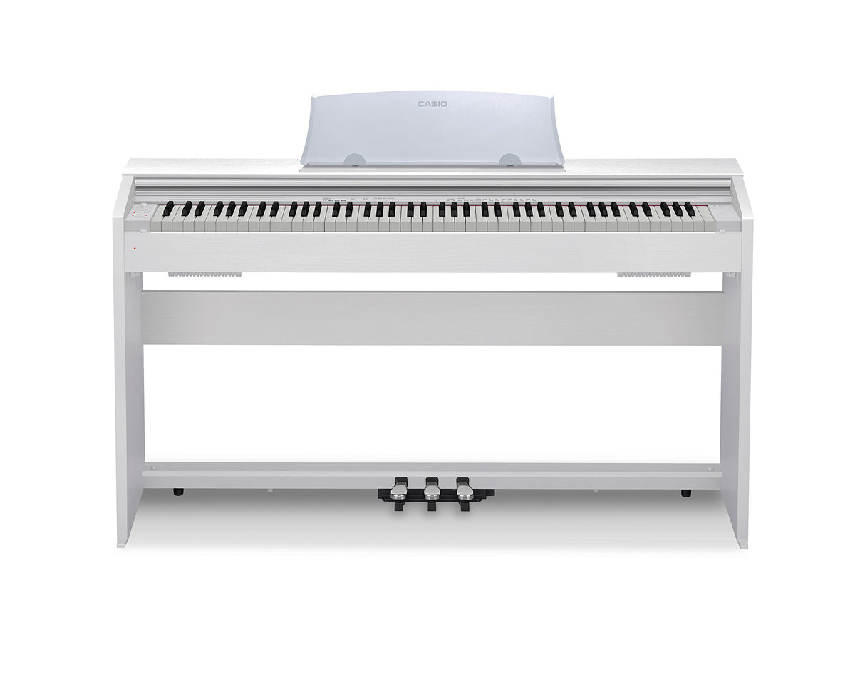 Casio PX-770 Privia Digital Piano - White w/ Adjustable Bench