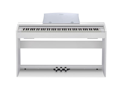 Casio PX-770 Privia Digital Piano - White w/ Adjustable Bench