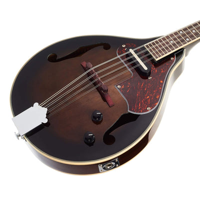 Ibanez M510E A-Style Acoustic-Electric Mandolin - Dark Violin Sunburst High Gloss w/ Case