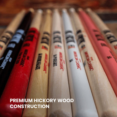 Vic Firth American Classic 5A Pink Drumsticks - 12 Pack