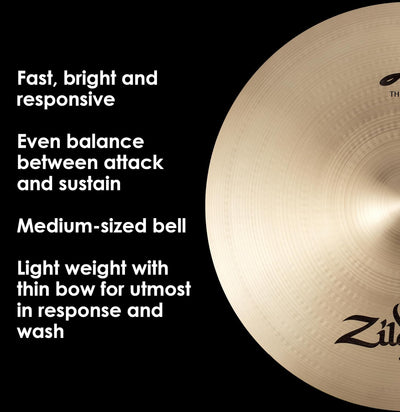 Zildjian A0223 16" A Thin Crash Cymbal