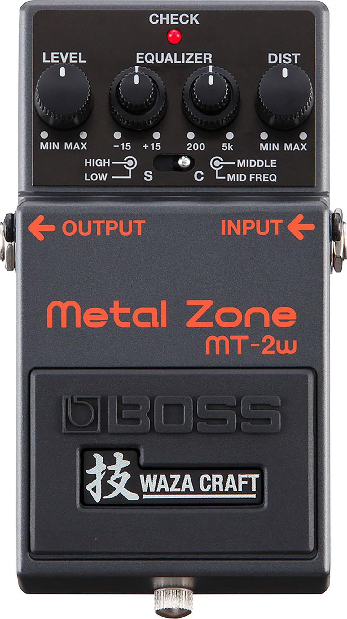 Boss MT-2W Waza Metal Zone w/ Power Supply