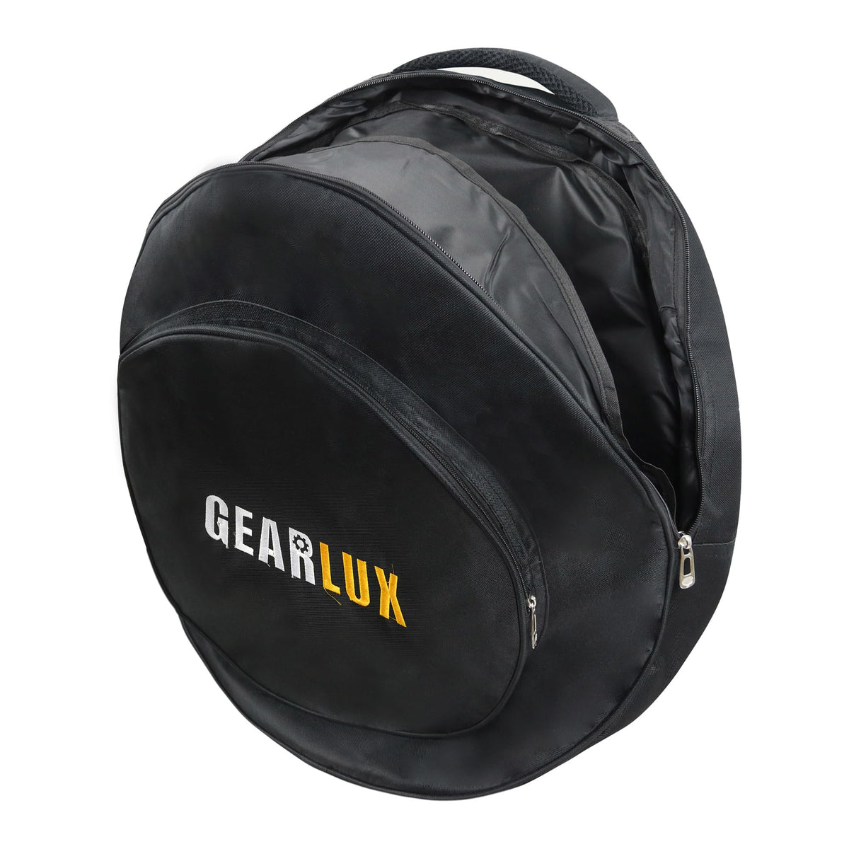 Gearlux 22-Inch Cymbal Bag for Crash, Hi-Hats, and Drum Cymbals