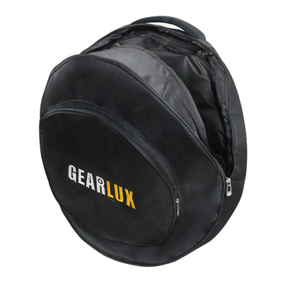 Gearlux 22-Inch Cymbal Bag for Crash, Hi-Hats, and Drum Cymbals