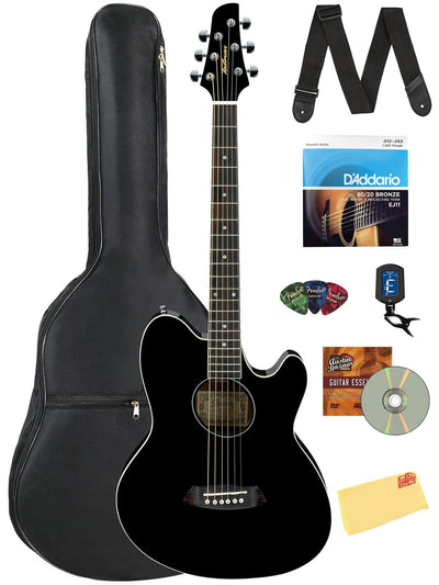 Ibanez TCY10E Talman Acoustic-Electric Guitar w/ Gig Bag