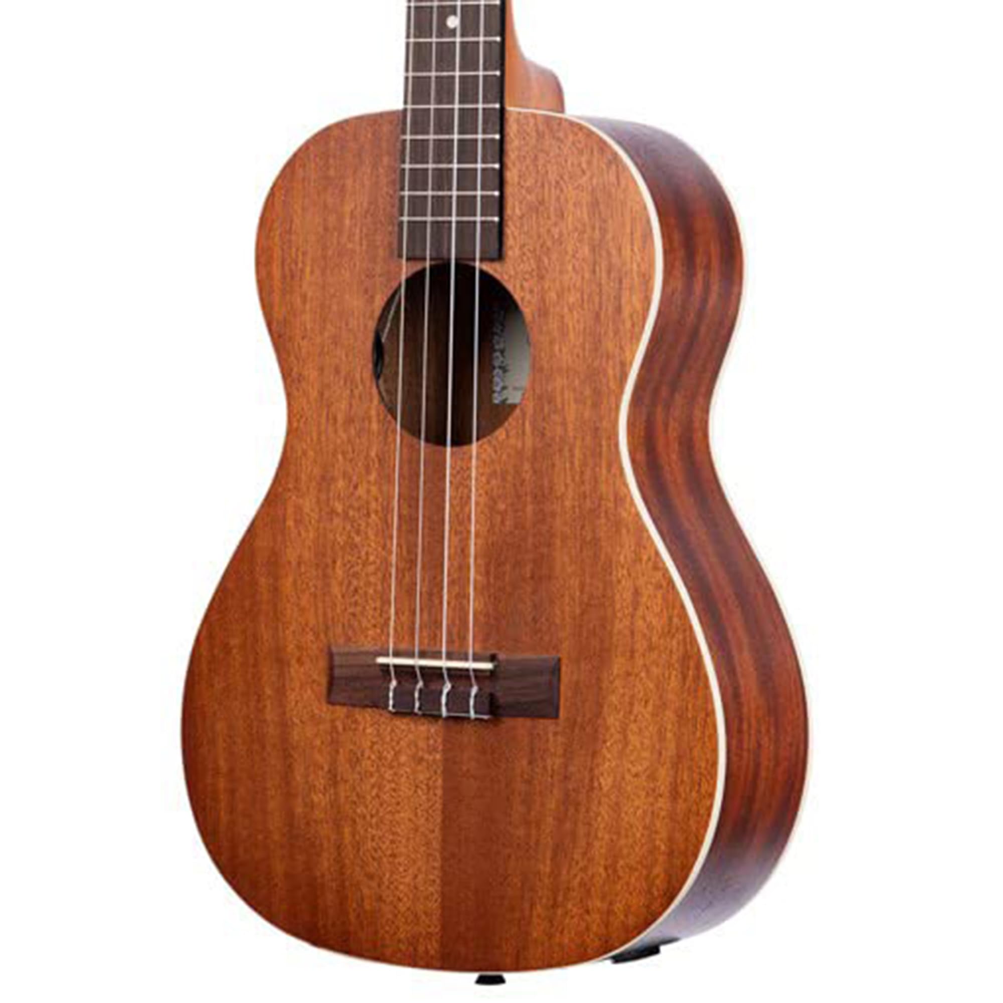 Kala KA-BE Satin Mahogany Baritone Acoustic-Electric Ukulele w/ Gig Bag