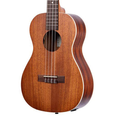 Kala KA-BE Satin Mahogany Baritone Acoustic-Electric Ukulele w/ Gig Bag