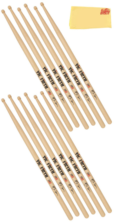 Vic Firth SSOA Signature Series Ash Soan Drumsticks - 6 Pack