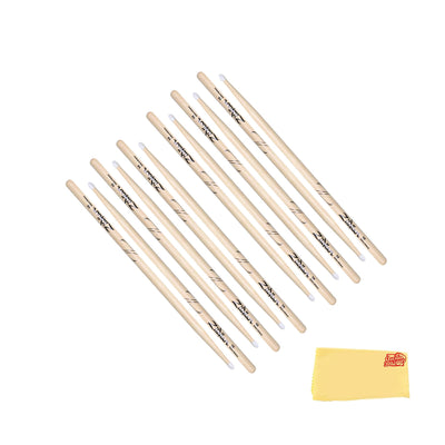 Zildjian 5A Nylon Tip Drumsticks - 6 Pack