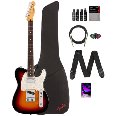 Fender Player II Modified Telecaster SH - 3-Color Sunburst w/ Cleaning Kit
