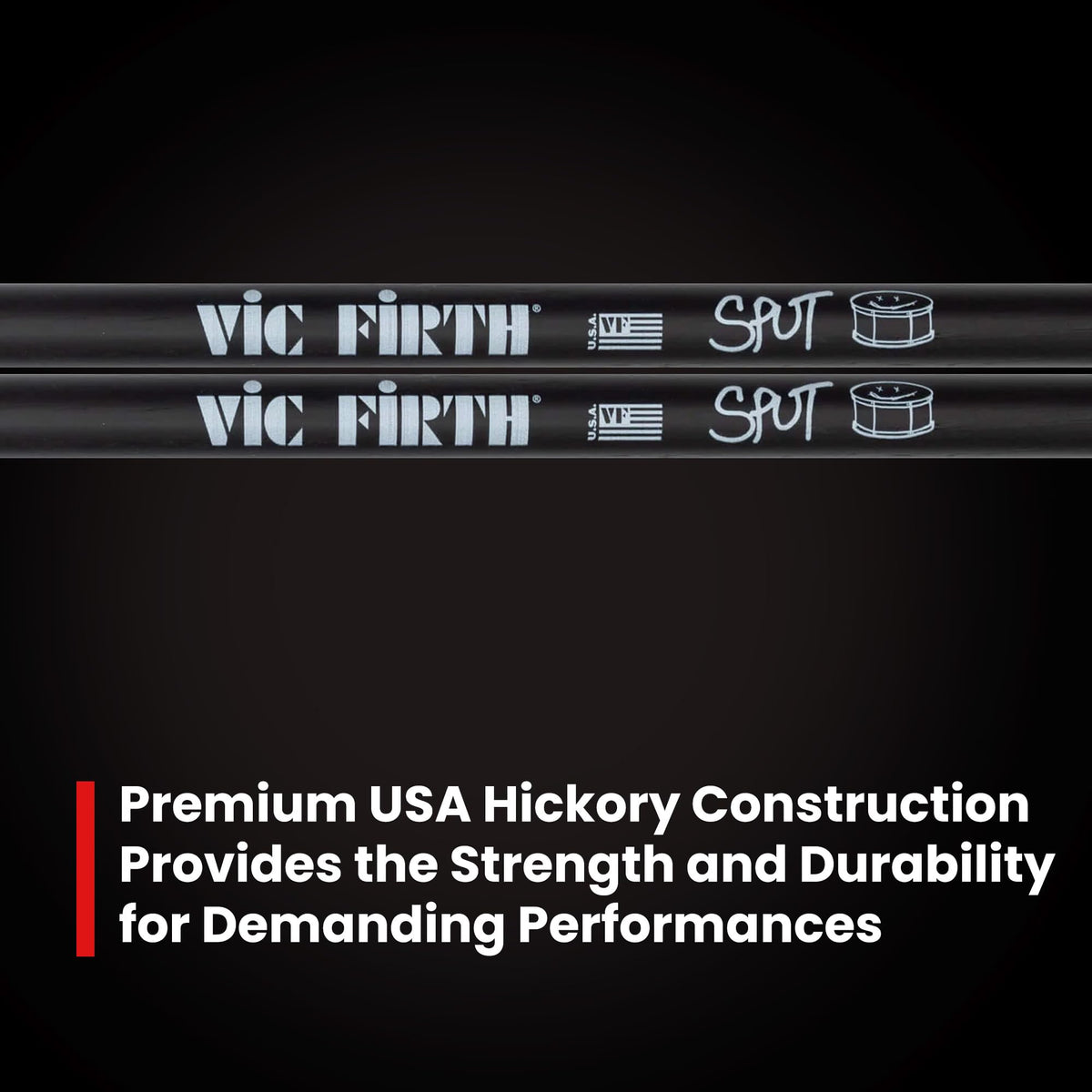 Vic Firth SPUT Signature Series Robert Sput Searight Drumsticks