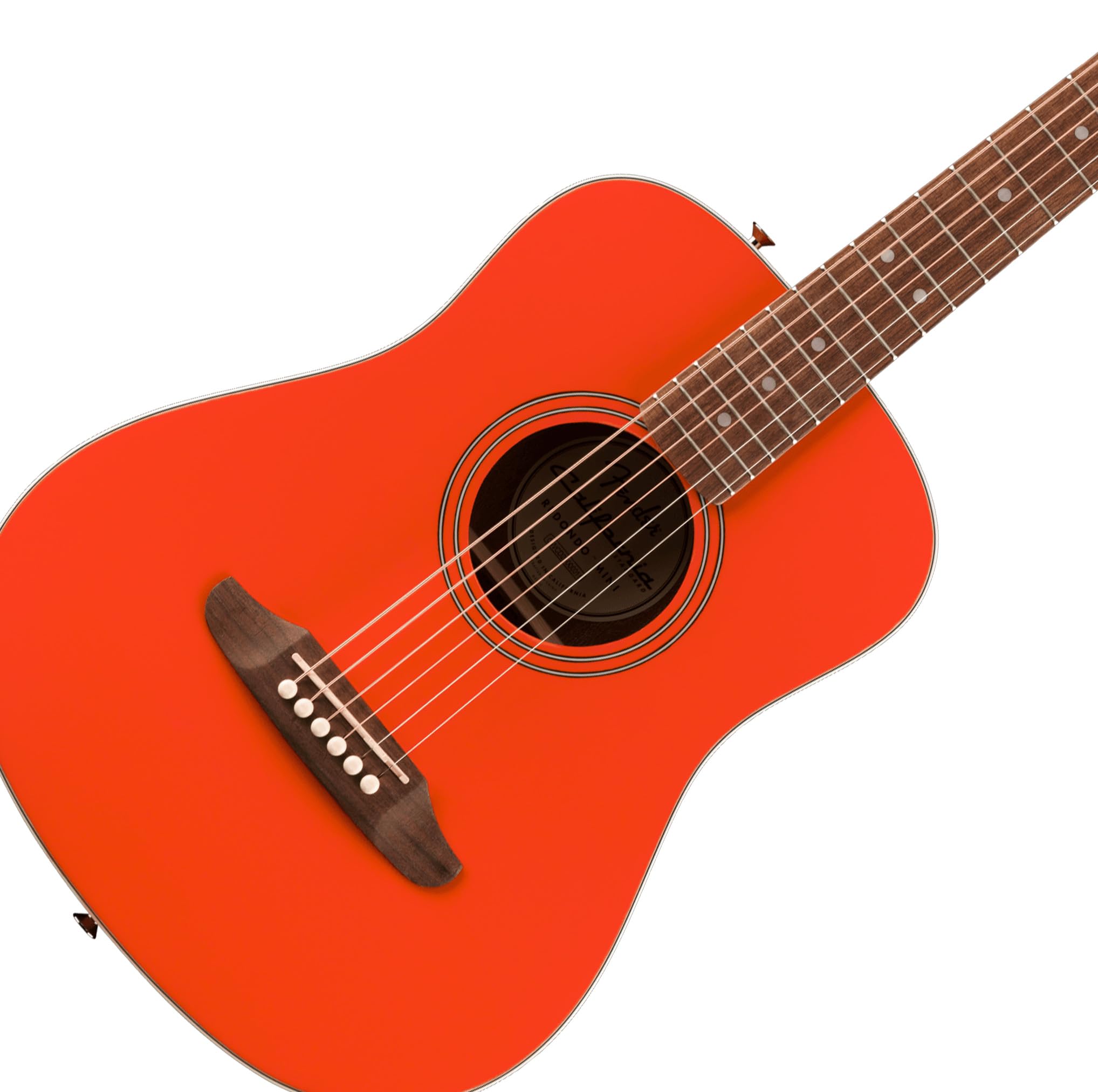 Fender FA-15 3/4-Scale Kids Steel String Acoustic Guitar - Red w/ Gig Bag