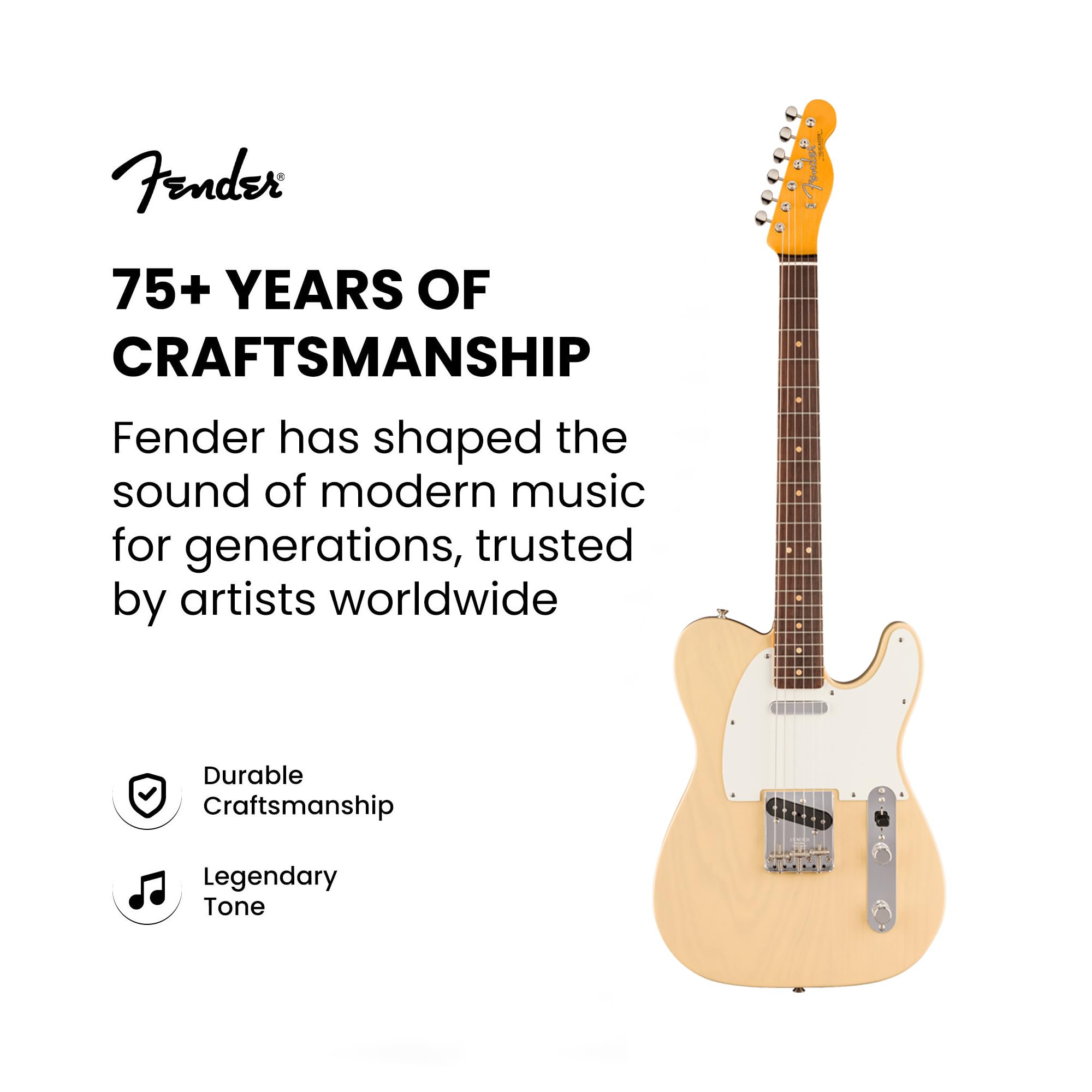 Fender American Vintage II 1963 Telecaster - Vintage Blonde w/ Cleaning Kit