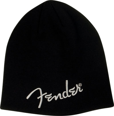 Fender Logo Beanie Cap - Black w/ Picks