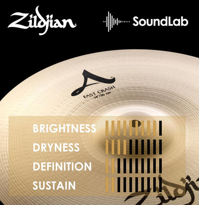 Zildjian A0264 14" A Fast Crash Cymbal