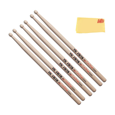 Vic Firth SCM Corpsmaster Signature Snare Colin McNutt Drumsticks - 3 Pack