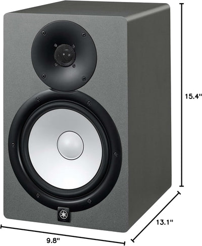 Yamaha HS8 Studio Monitor Powered Speaker - Slate Grey