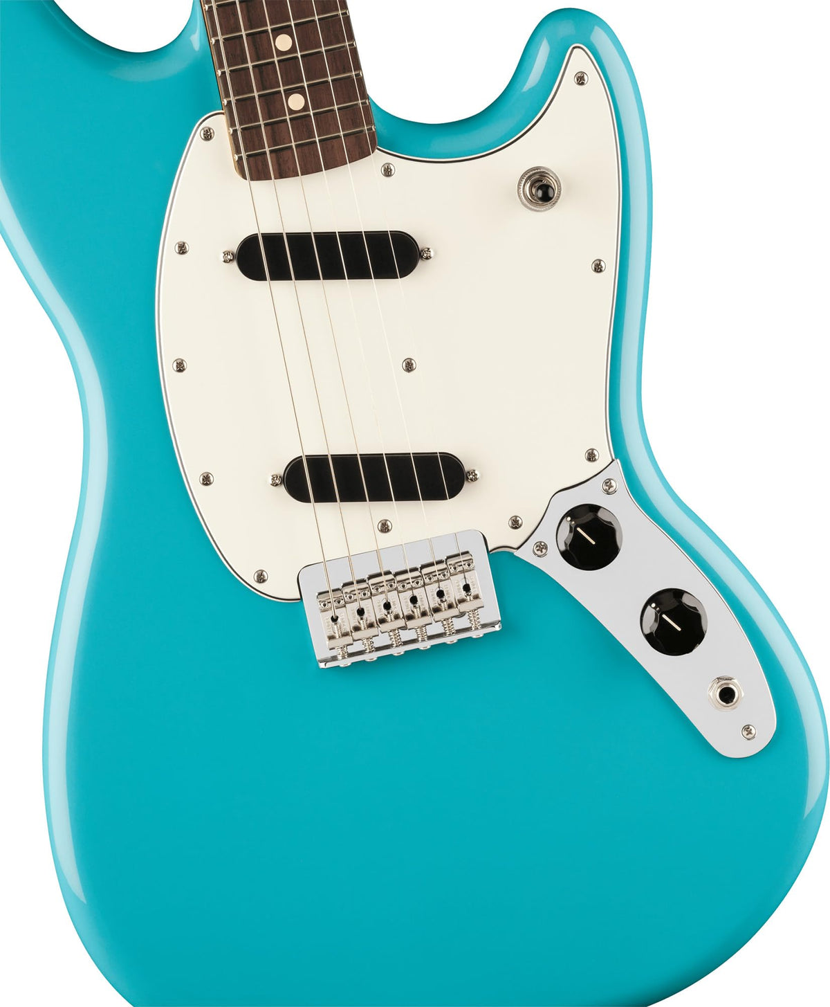 Fender Player II Mustang - Aquatone Blue w/ Cleaning Kit