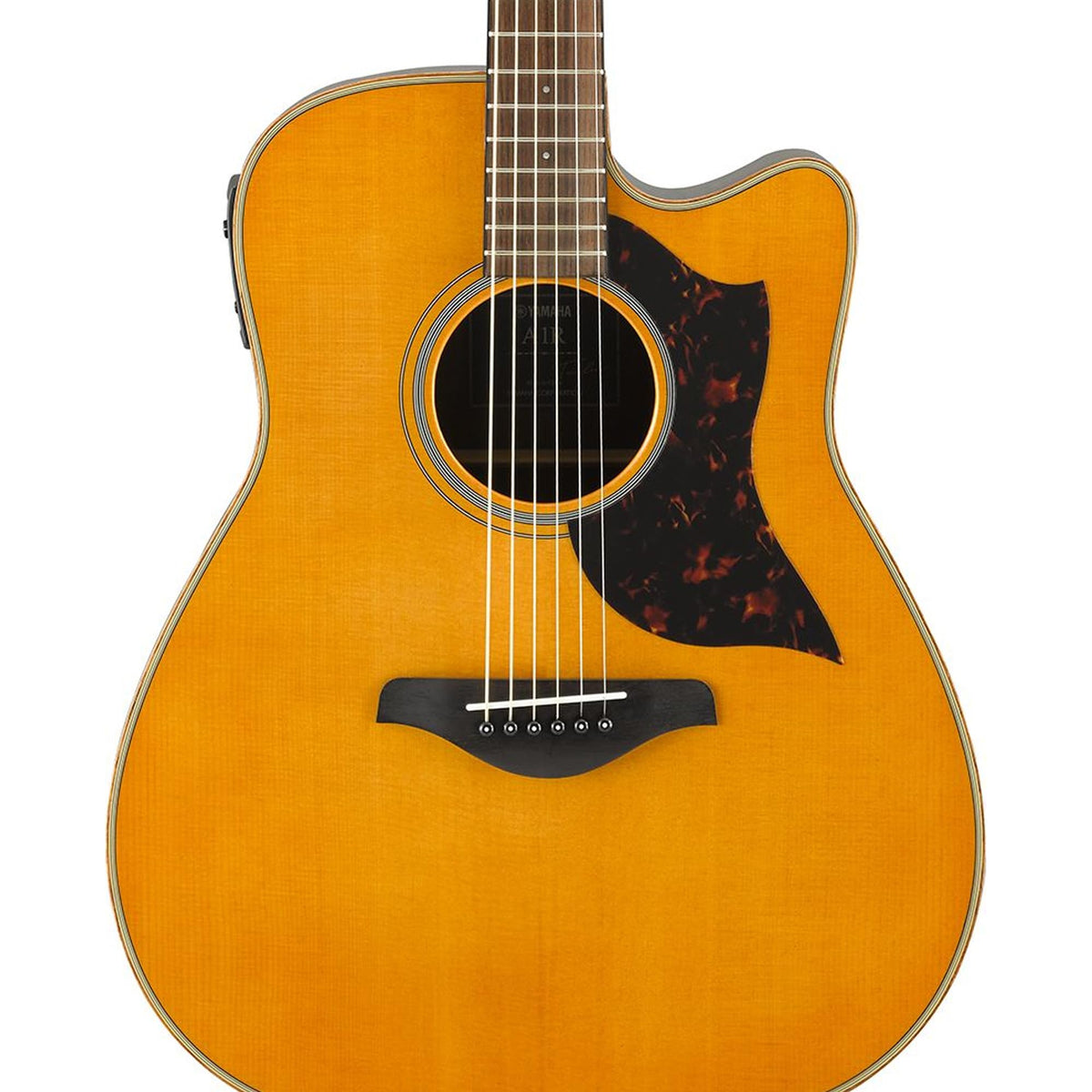 Yamaha A1R Rosewood Dreadnought Cutaway Acoustic-Electric Guitar - Vintage Natural