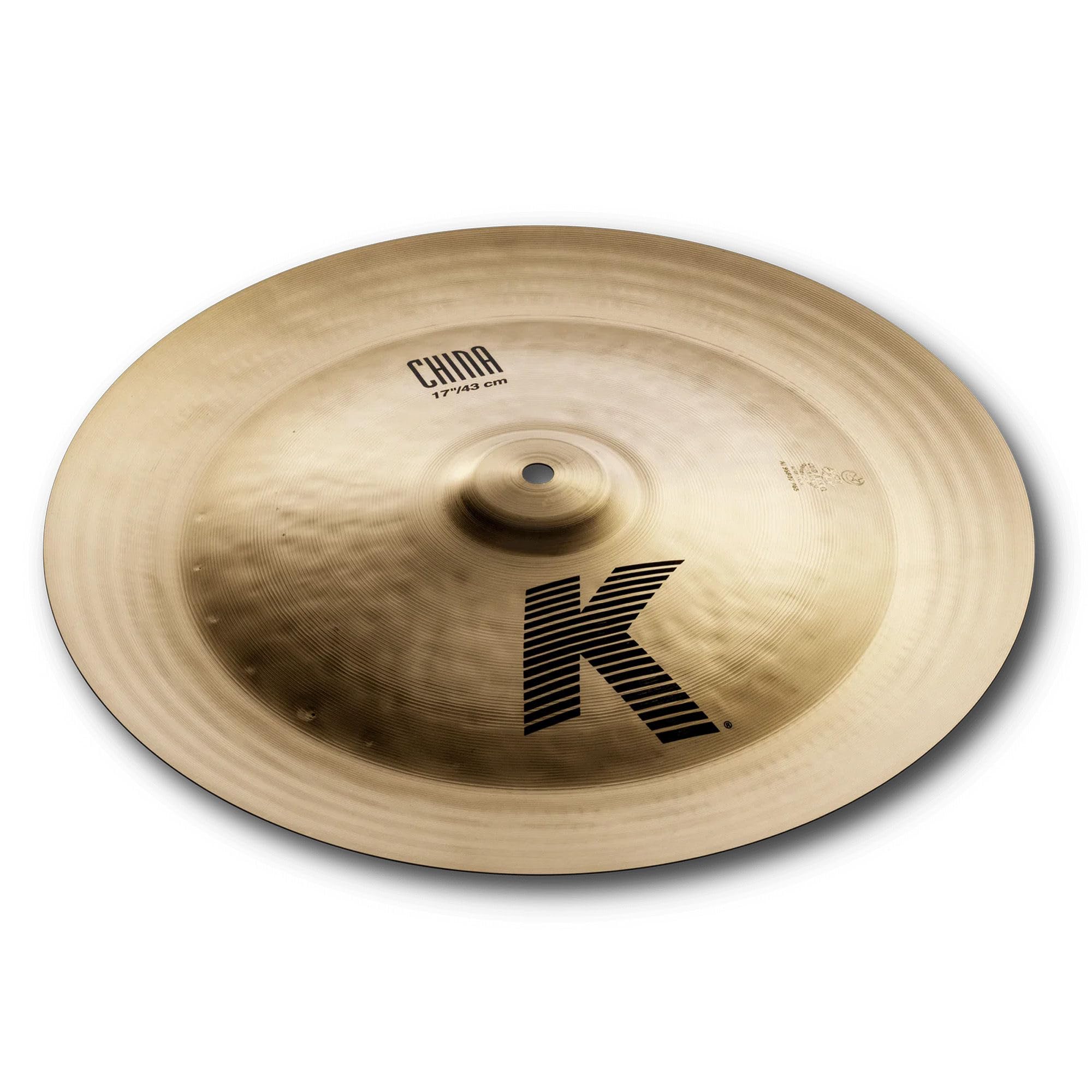 Zildjian K0883 17" K China Cymbal w/ Drumstick Bag