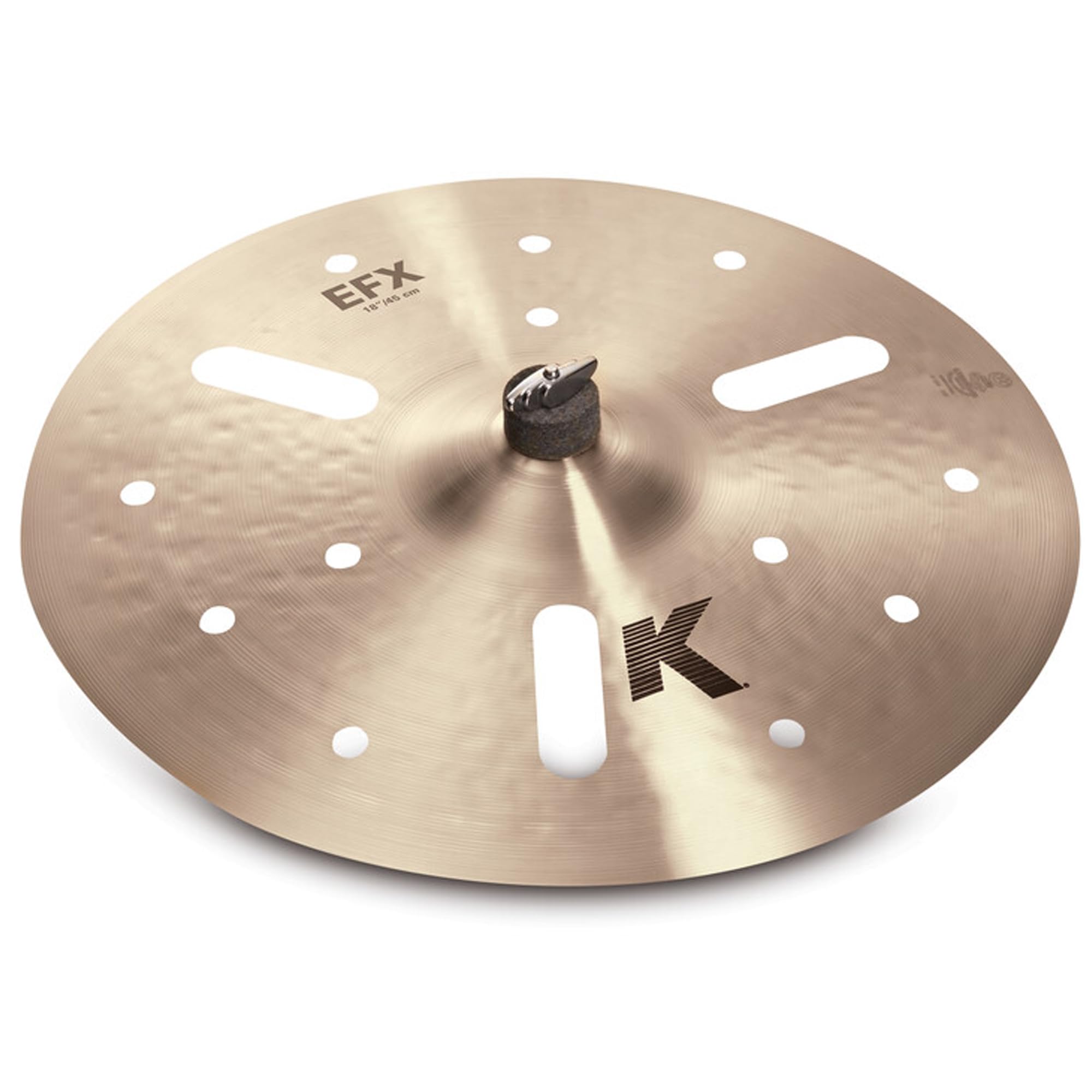 Zildjian K0888 18" K EFX Cymbal w/ Drumstick Bag