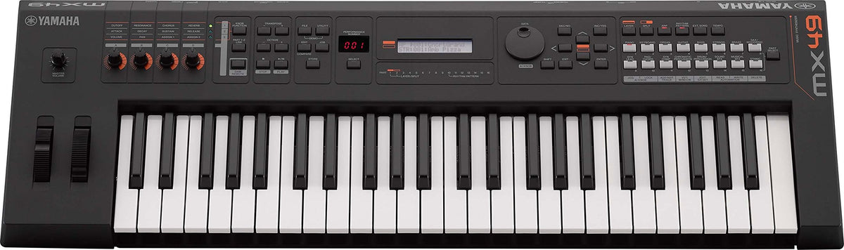 Yamaha MX49 MX Series 49-Key Music Production Synthesizer - Black