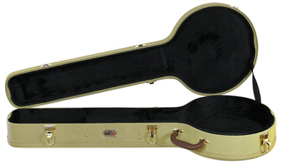 Gearlux Banjo Hard Case - Tweed
