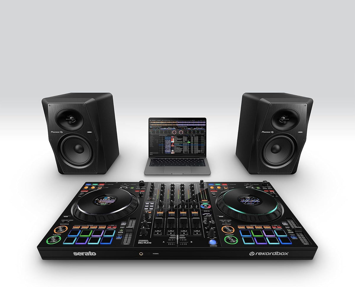 Pioneer DDJ-FLX10 4-Channel Professional DJ Controller - Black