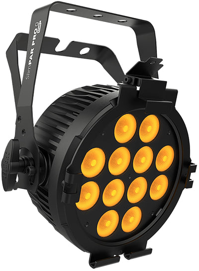 Chauvet DJ SlimPAR Pro Q USB High-Powered RGBA Low-Profile LED Par Light w/ DMX Cable