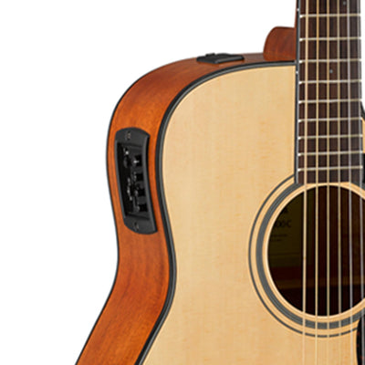 Yamaha FGX800C Solid Top Folk Acoustic-Electric Guitar - Natural
