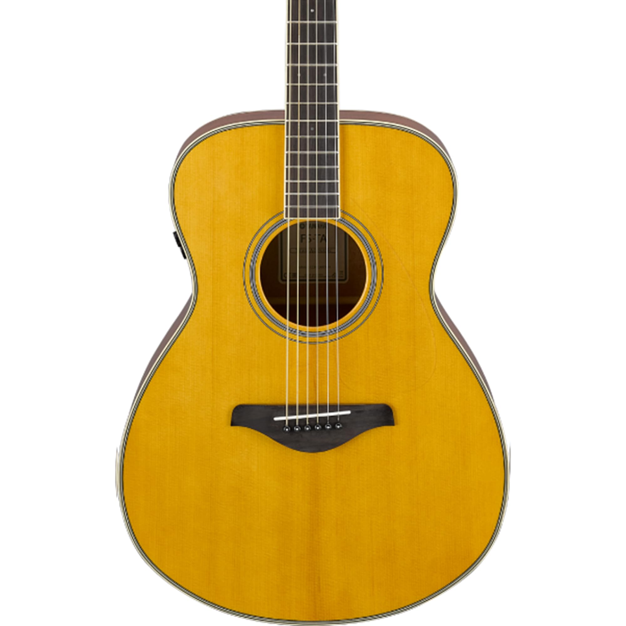 Yamaha FS-TA TransAcoustic Concert Acoustic-Electric Guitar - Vintage Tint