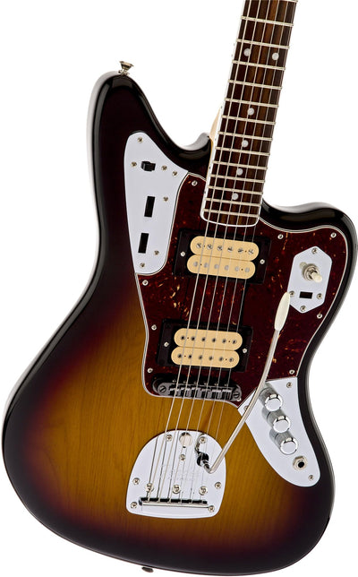 Fender Kurt Cobain Jaguar - 3-Color Sunburst w/ Guitar Cleaning Kit