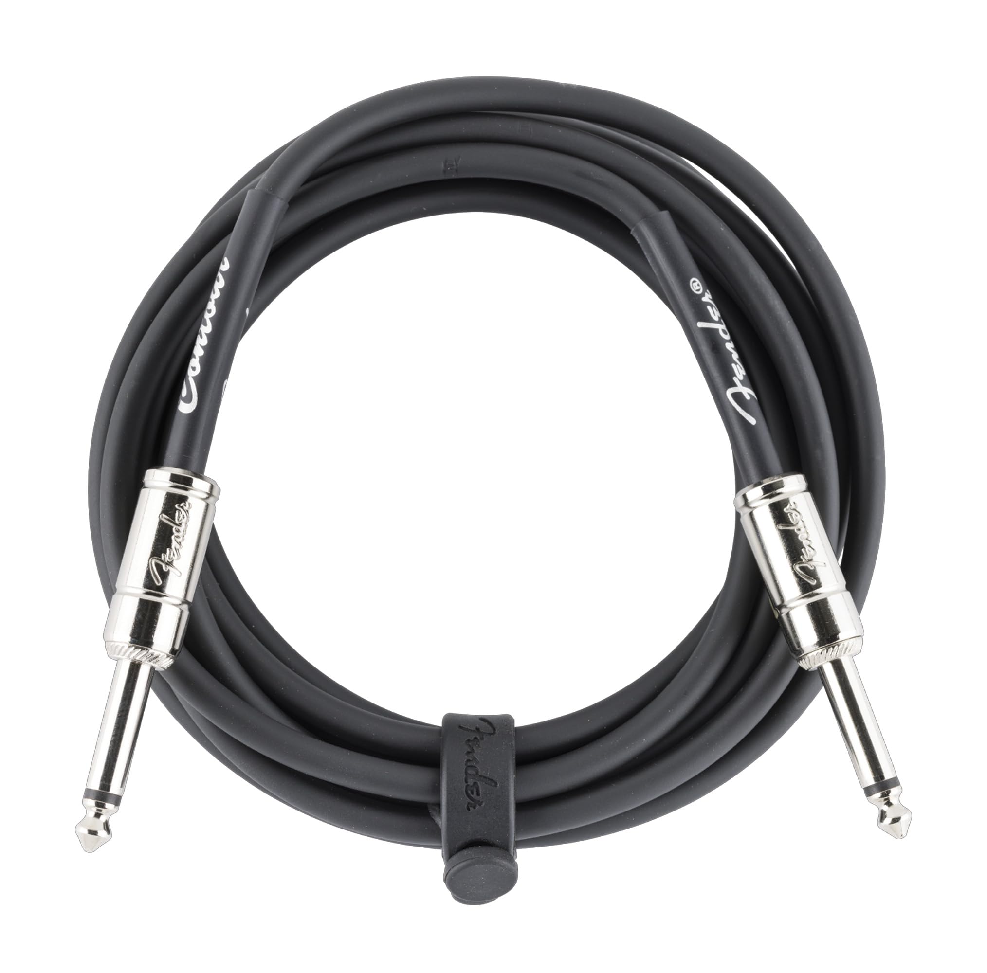 Fender Contour 10-Foot Instrument Cable, Straight-Straight, Black