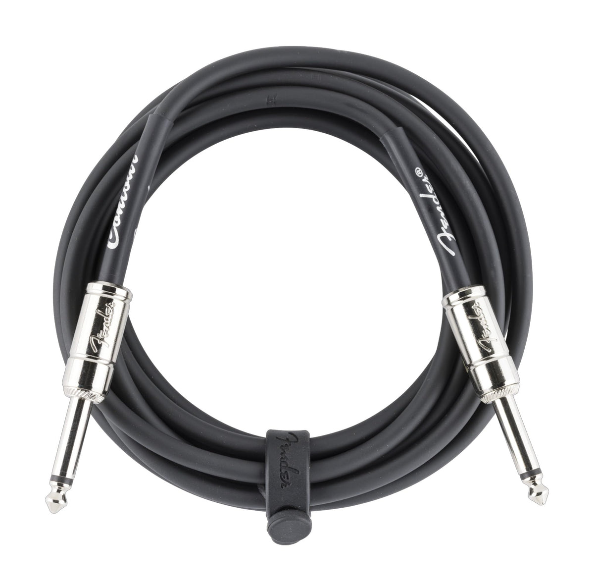 Fender Contour 10-Foot Instrument Cable, Straight-Straight, Black