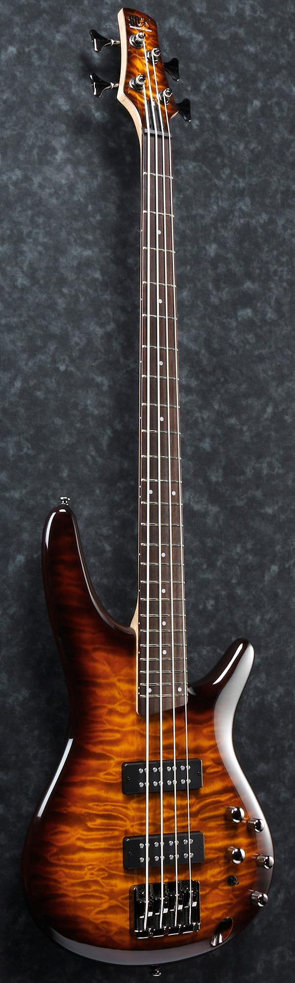 Ibanez SR400EQM SR Standard Electric Bass - Dragon Eye Burst w/ Gig Bag